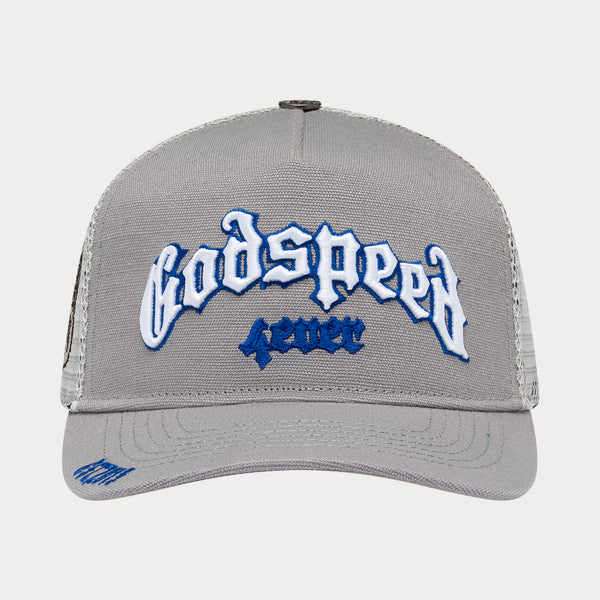 GS Forever Trucker Hat (Grey/Royal)