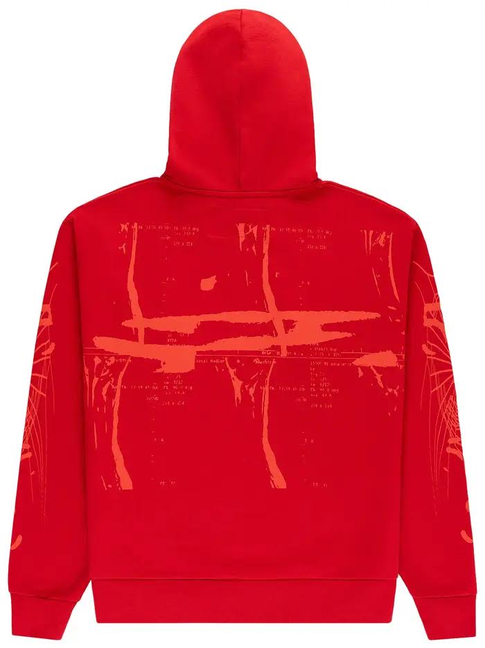 Sp5der X-Ray Hoodie 'Red'