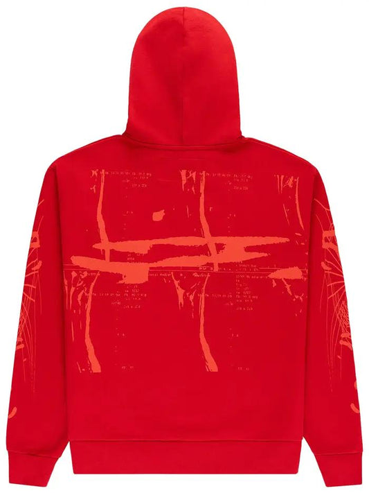 Sp5der X-Ray Hoodie 'Red'