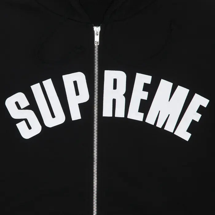 Supreme Arc Thermal Zip Up
Hooded Sweatshirt 'Black'
