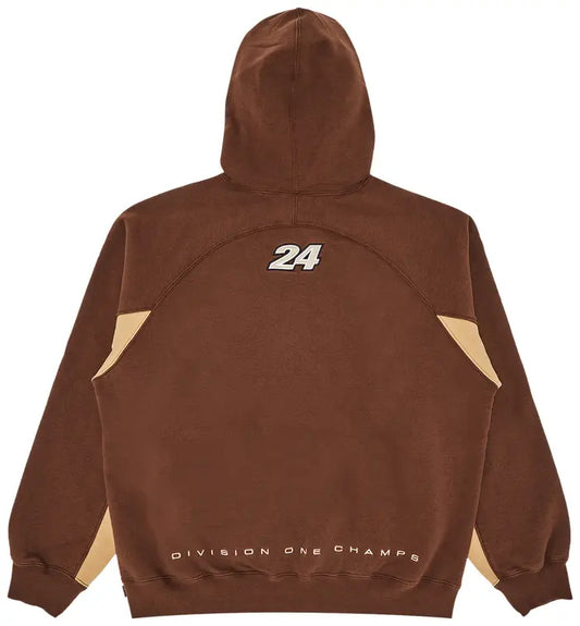 Supreme Division Hooded
Sweatshirt 'Brown'