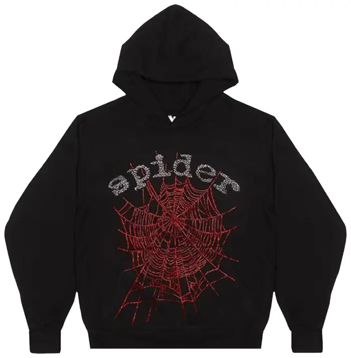 Sp5der OG Rhinestone Hoodie