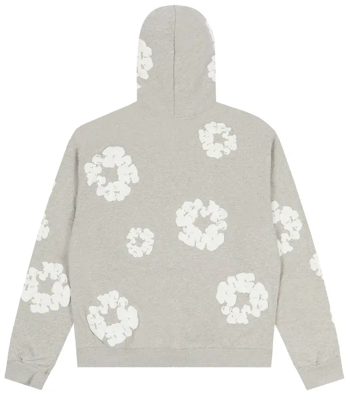 Denim Tears Cotton Wreath Zip
Hoodie 'Grey'