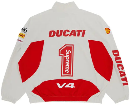 Supreme x Ducati Track Jacket
'Light Grey'