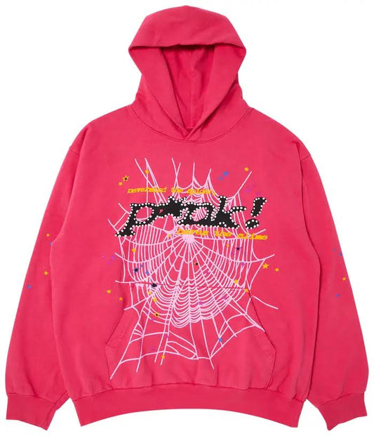 Sp5der P'nk V2 Hoodie 'Pink'