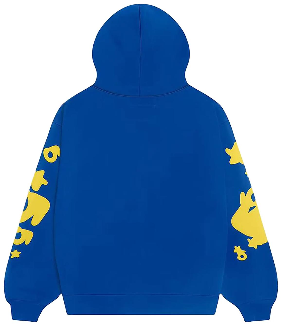 Sp5der Beluga Hoodie 'Blue'