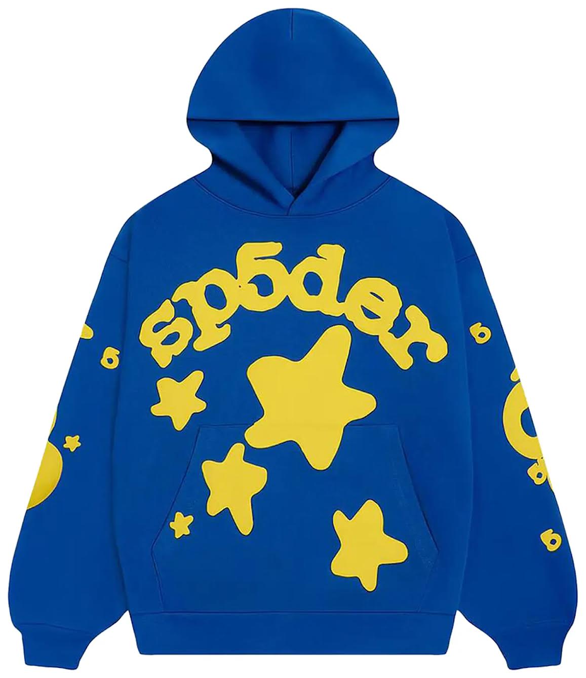 Sp5der Beluga Hoodie 'Blue'