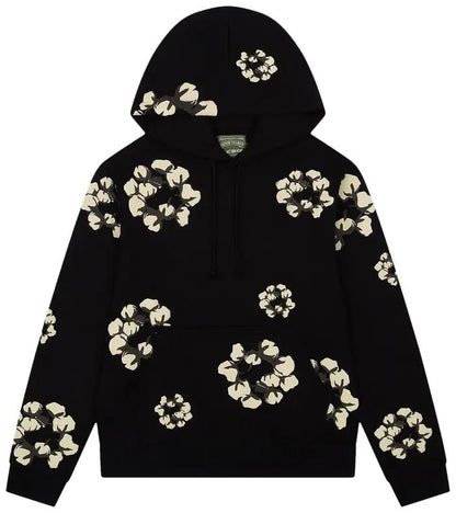 Denim Tears x Cactus Plant Flea Market Cactus Tears Wreath Hoodie 'Black'