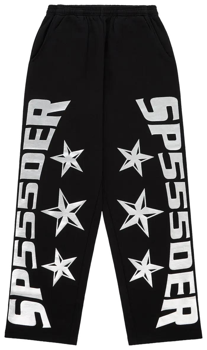 Sp5der Mx555 Sweatpant 'Black'