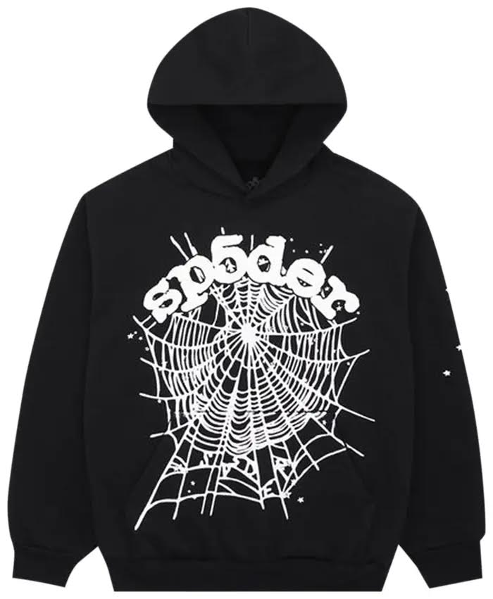 Sp5der OG Wed Hoodie 'Black'