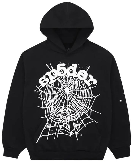 Sp5der OG Wed Hoodie 'Black'