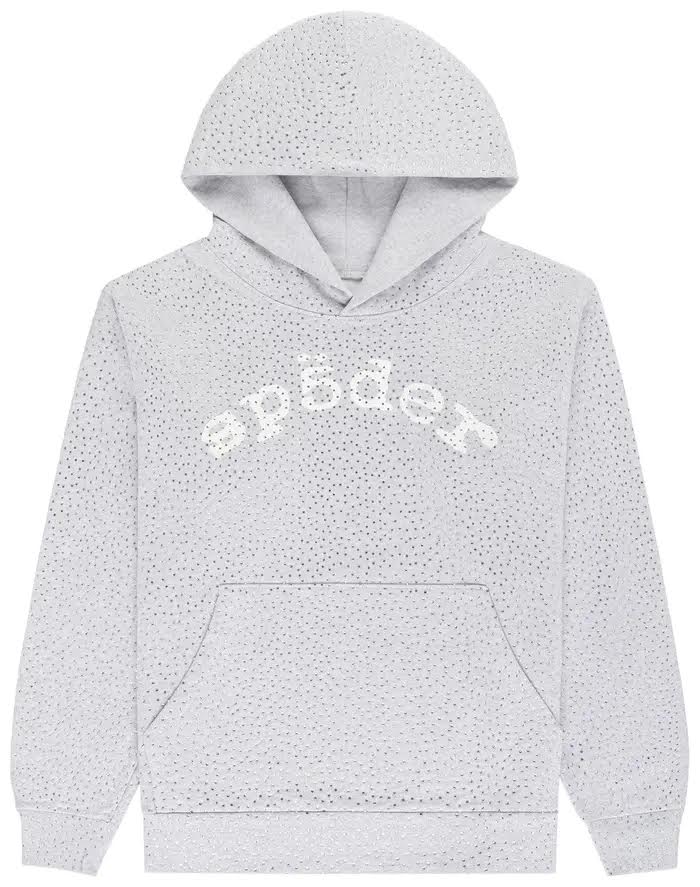 Sp5der Hoodie 'Heather Grey'