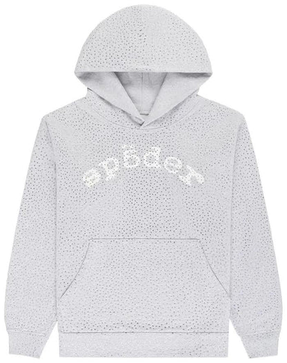 Sp5der Hoodie 'Heather Grey'