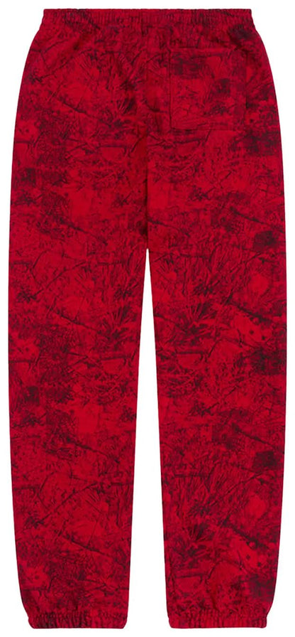 Sp5der OG Tree Camo Sweatpant 'Red'