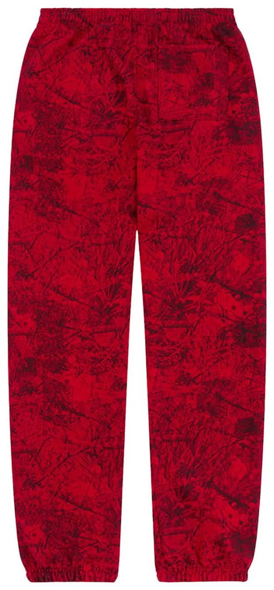 Sp5der OG Tree Camo Sweatpant 'Red'