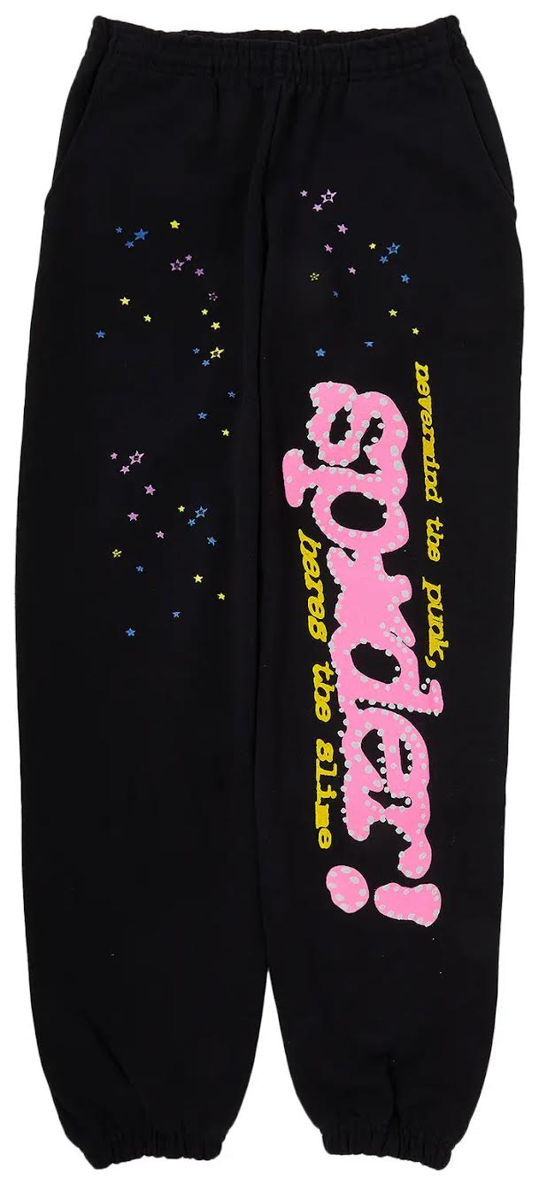 Sp5der P;nk V2 Sweatpant 'Black'