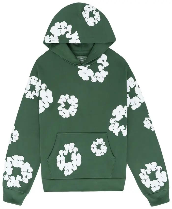 Denim Tears The Cotton Wreath
Sweatshirt 'Green'