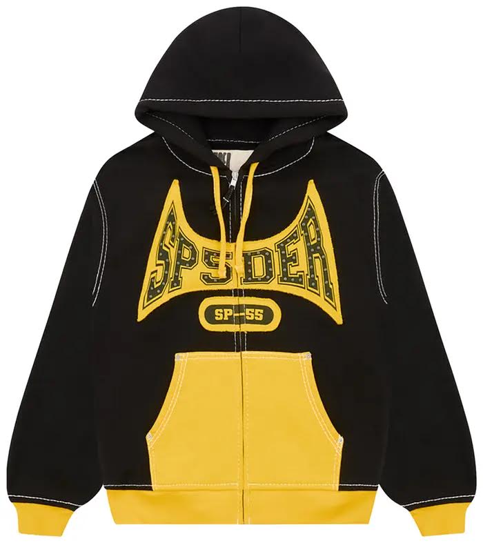 Sp5der T&F Hoodie 'Black'