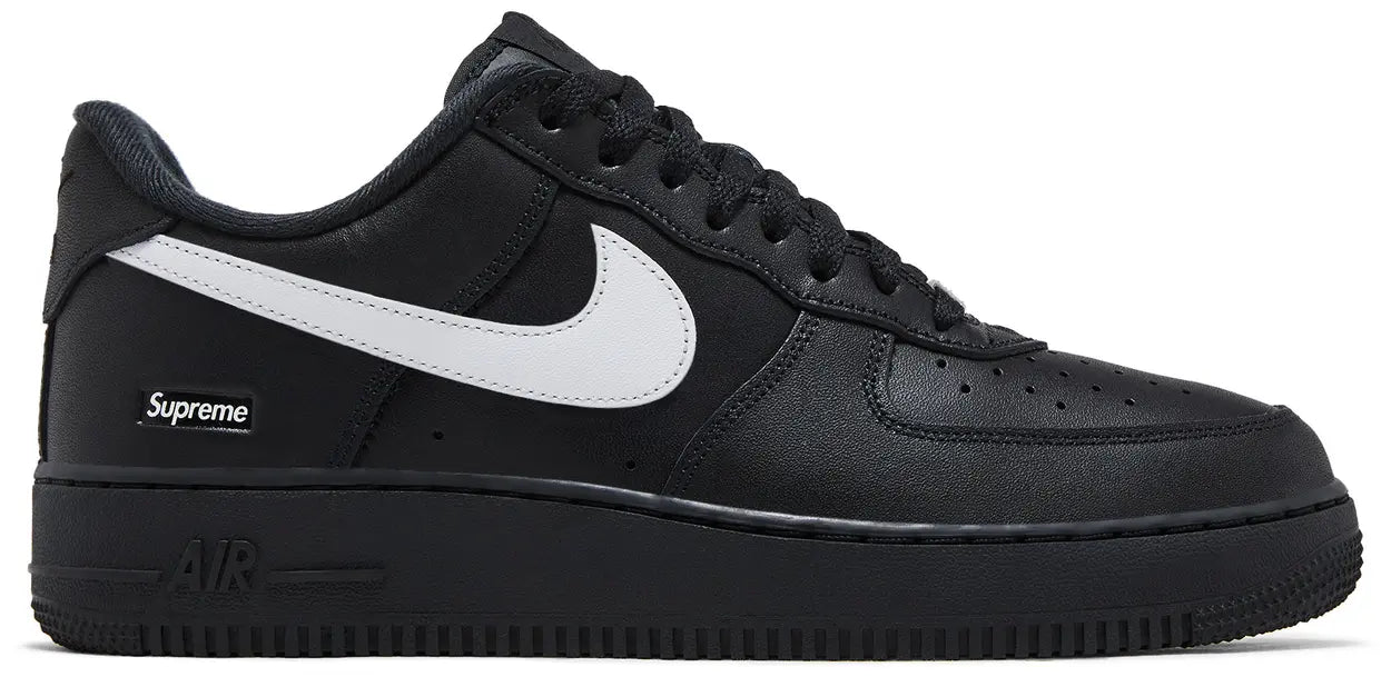 Supreme x Nike Air Force 1 Low 'Box Logo - Black White'