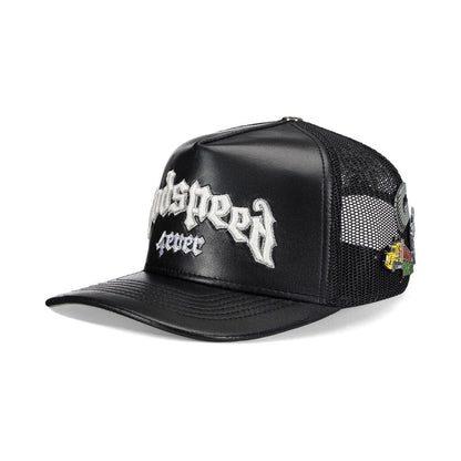 GS FOREVER PREMIUM LEATHER TRUCKER HAT (BRANDBOOM)