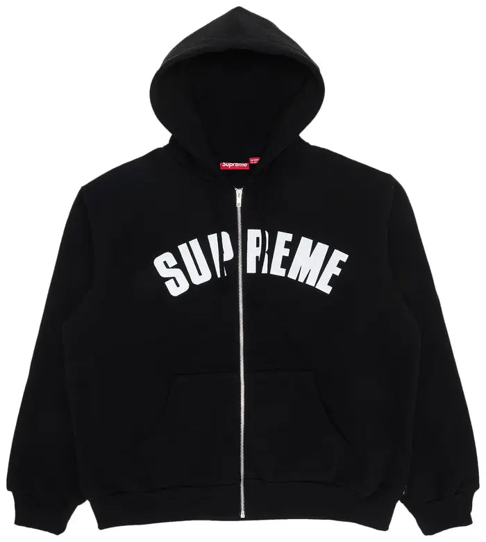 Supreme Arc Thermal Zip Up
Hooded Sweatshirt 'Black'