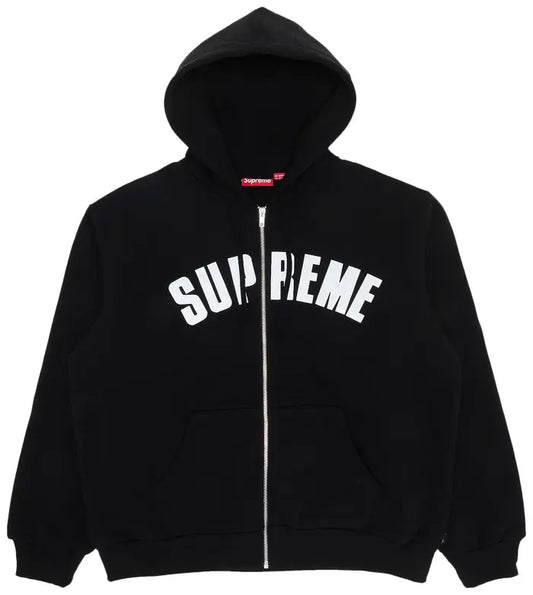Supreme Arc Thermal Zip Up
Hooded Sweatshirt 'Black'
