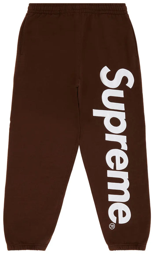Supreme Satin Appliqué Sweatpant
'Brown'