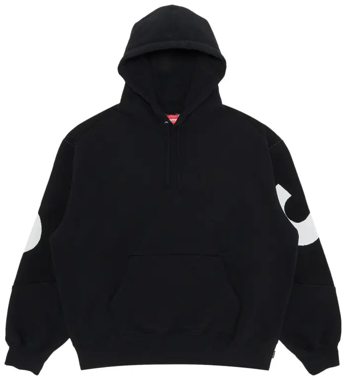 Supreme Big Logo Jacquard
Hooded Sweatshirt 'Black'