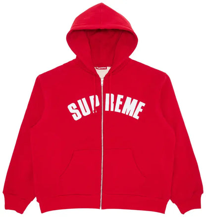 Supreme Arc Thermal Zip Up
Hooded Sweatshirt 'Red'
