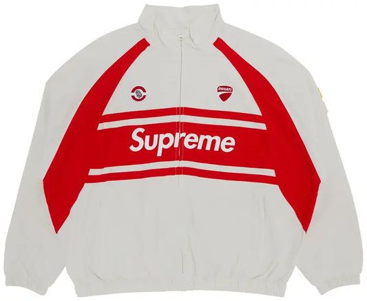 Supreme x Ducati Track Jacket
'Light Grey'