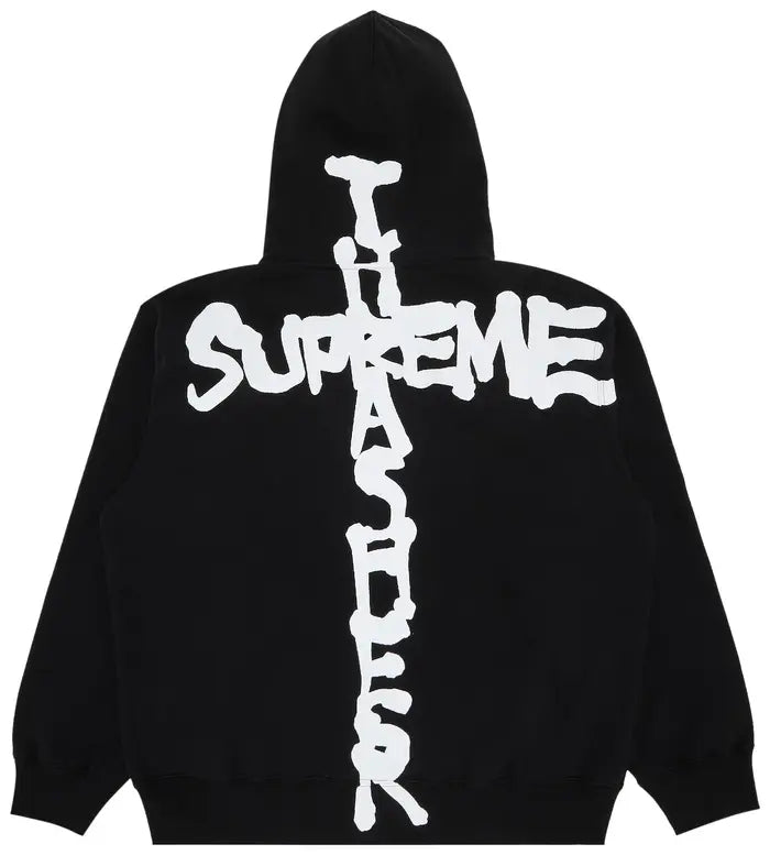 Supreme x Thrasher Zip Up Hooded
Sweatshirt 'Black'