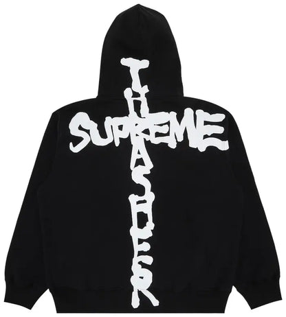 Supreme x Thrasher Zip Up Hooded
Sweatshirt 'Black'