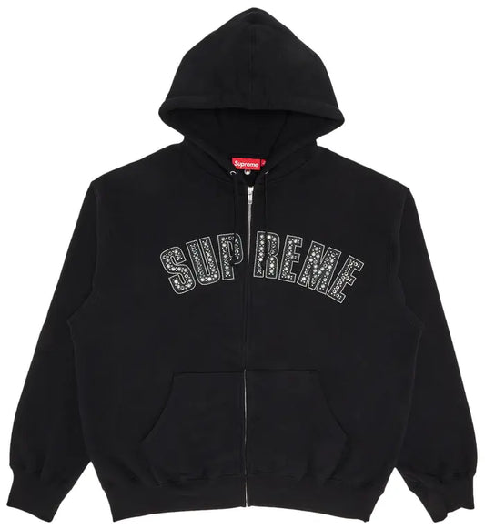 Supreme x B.B. Simon Zip Up
Hooded Sweatshirt 'Black'