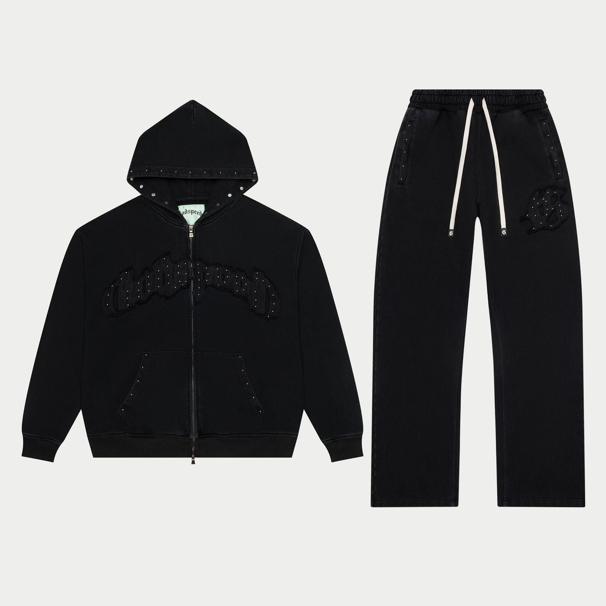 Symmetric Studded Set (Black) BOOM 2