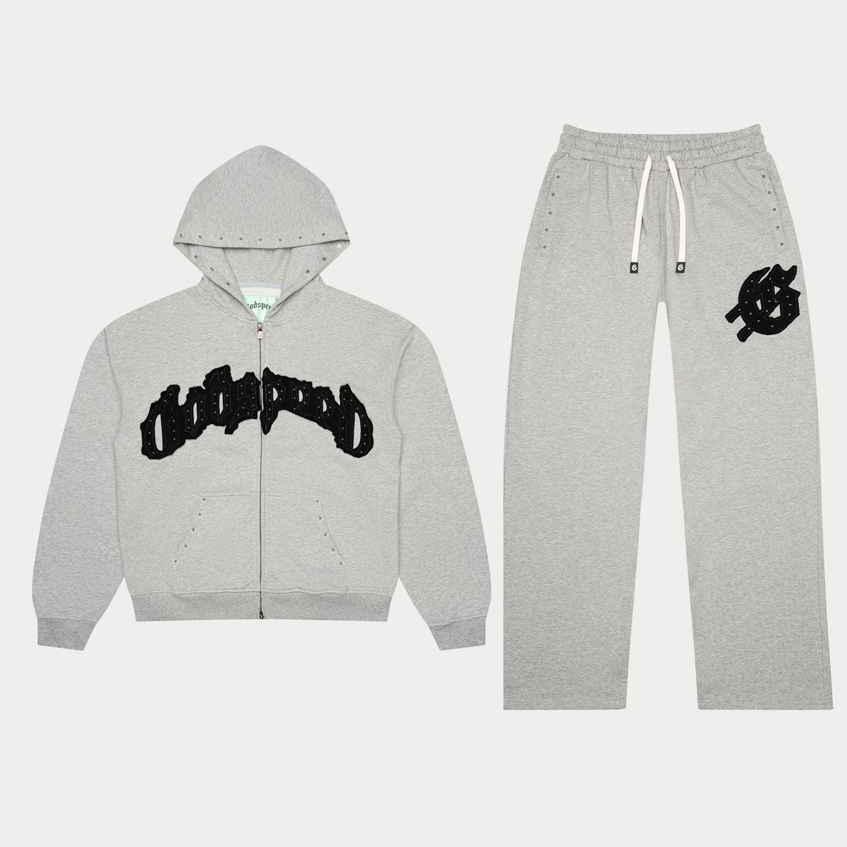 Symmetric Studded Set (Grey/Black) BOOM 2
