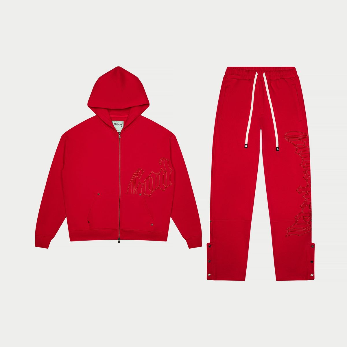 OG Logo Sweatsuit (Double Red) BOOM