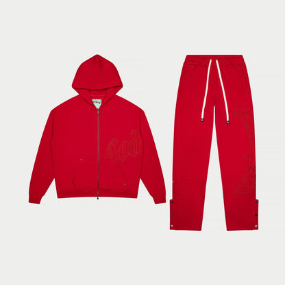OG Logo Sweatsuit (Double Red) BOOM