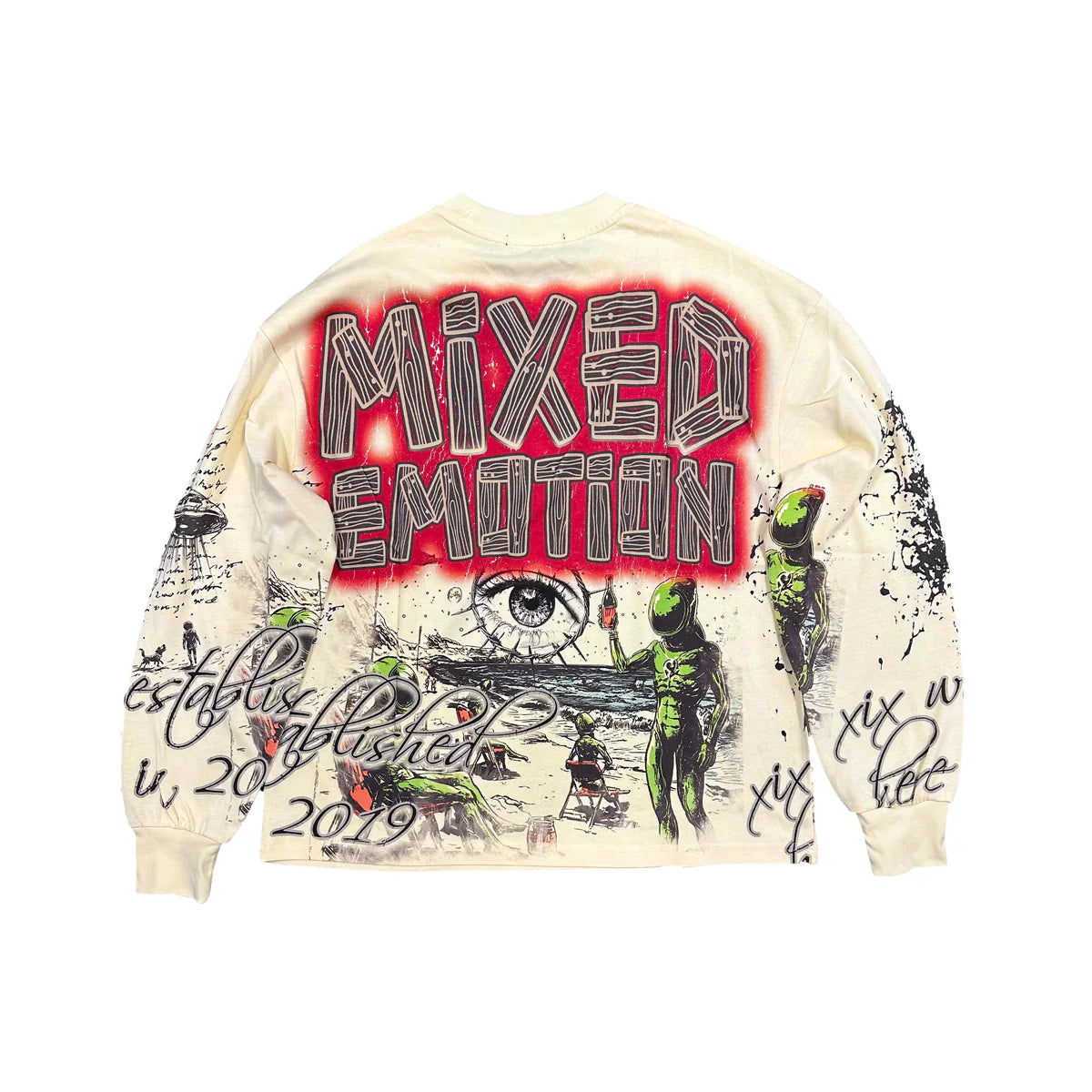 Cream Art Club Long Sleeve Shirt