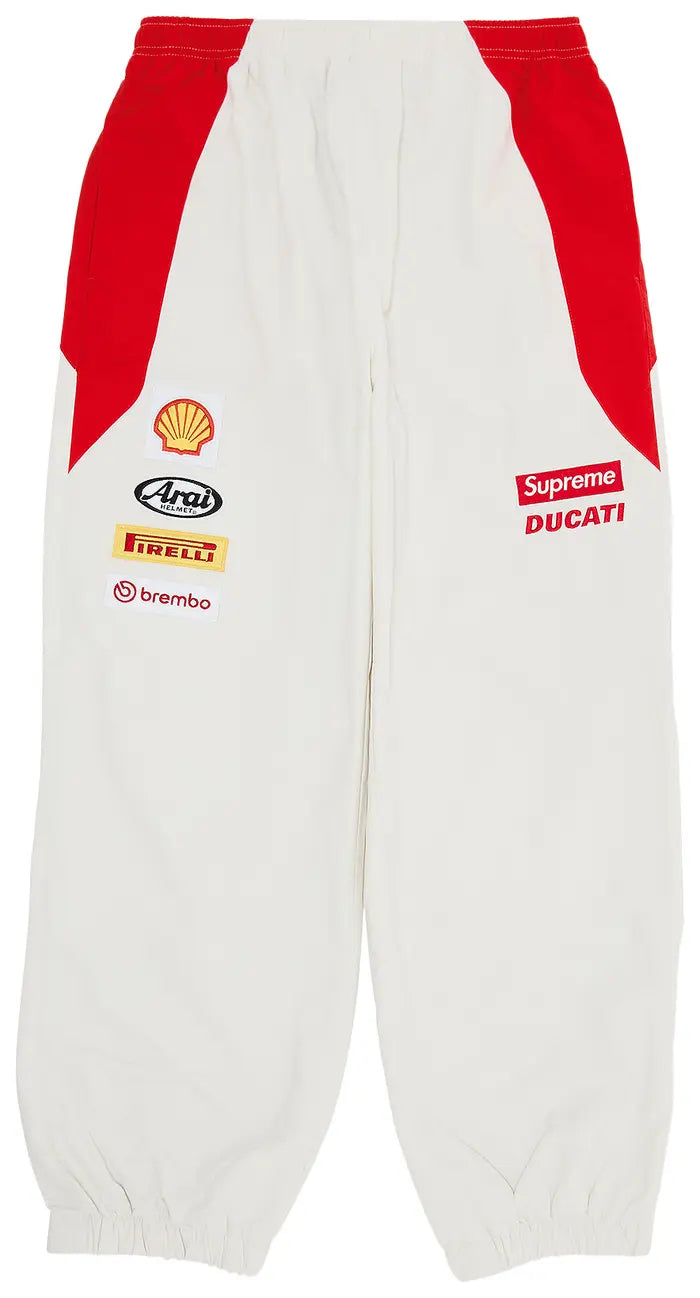 Supreme × Ducati Track Pant 'Light
Grey'