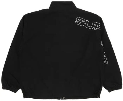 Supreme Spellout Embroidered
Ripstop Track Jacket Black'