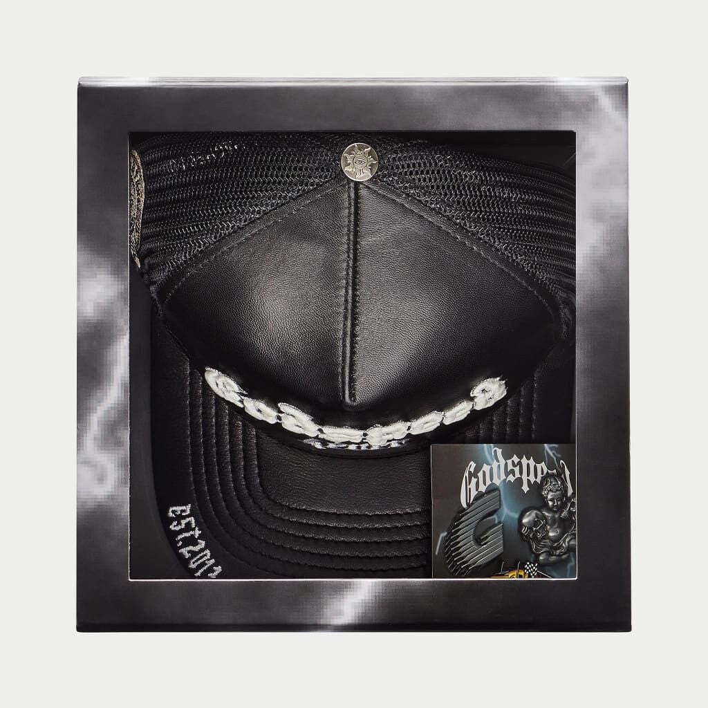 GS FOREVER PREMIUM LEATHER TRUCKER HAT (BRANDBOOM)