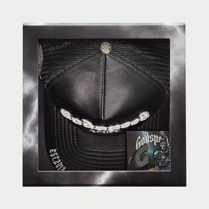 GS FOREVER PREMIUM LEATHER TRUCKER HAT (BRANDBOOM)