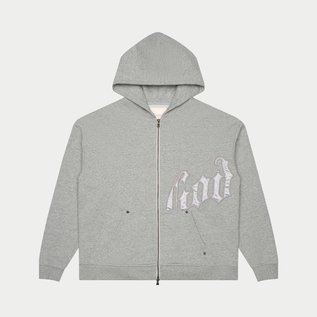 OG Logo Sweatsuit V2 (Grey/Silver Satin) BOOM