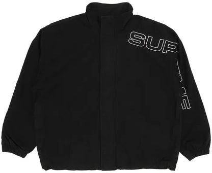 Supreme Spellout Embroidered
Ripstop Track Jacket Black'