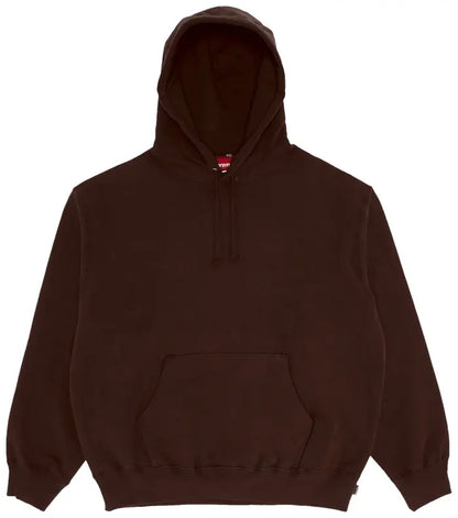 Supreme Satin Appliqué Hooded
Sweatshirt 'Brown'