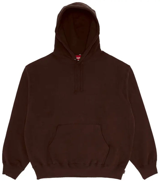 Supreme Satin Appliqué Hooded
Sweatshirt 'Brown'