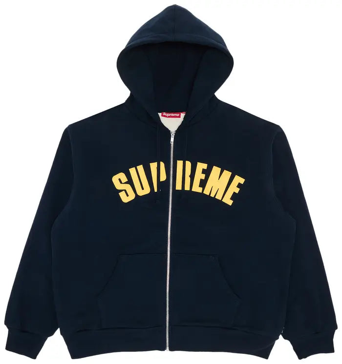 Supreme Arc Thermal Zip Up
Hooded Sweatshirt 'Navy'