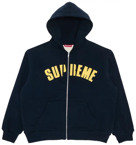 Supreme Arc Thermal Zip Up
Hooded Sweatshirt 'Navy'