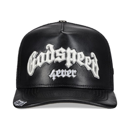 GS FOREVER PREMIUM LEATHER TRUCKER HAT (BRANDBOOM)