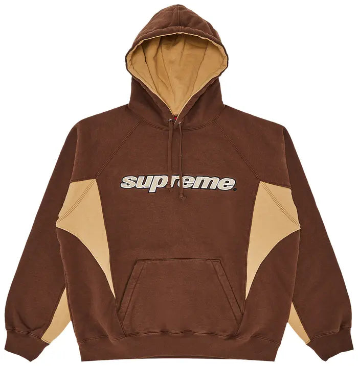 Supreme Division Hooded
Sweatshirt 'Brown'